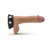 Silicone 3-Snap Cock Strap Black