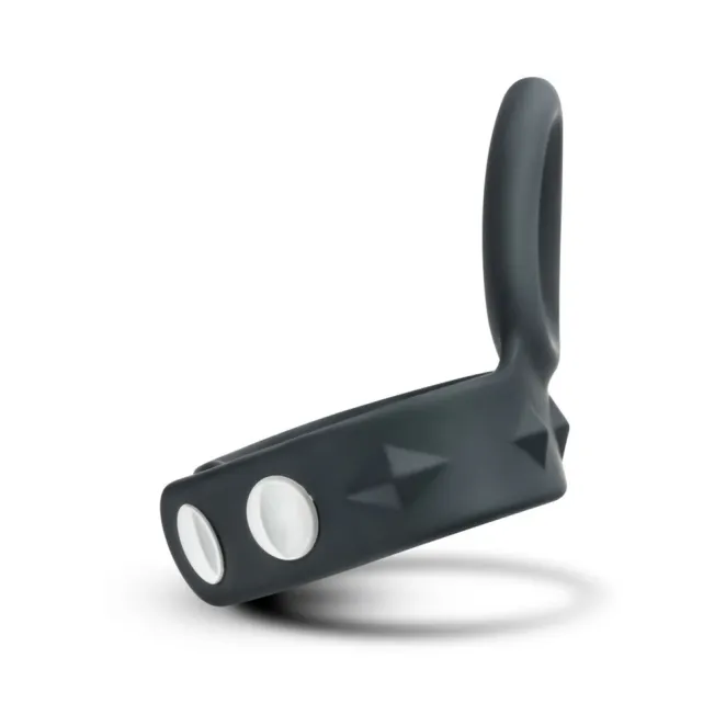 Silicone Cock & Ball Strap Black