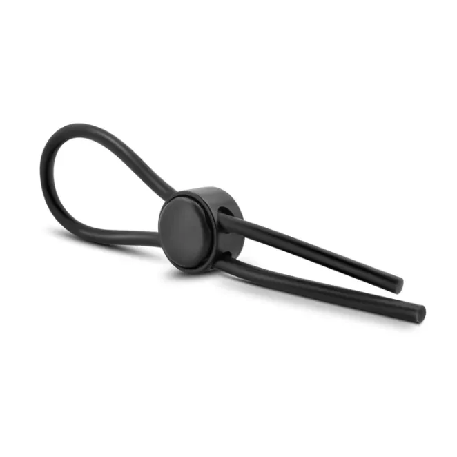 Stay Hard Silicone Loop Lasso/Bolo Cockring Black