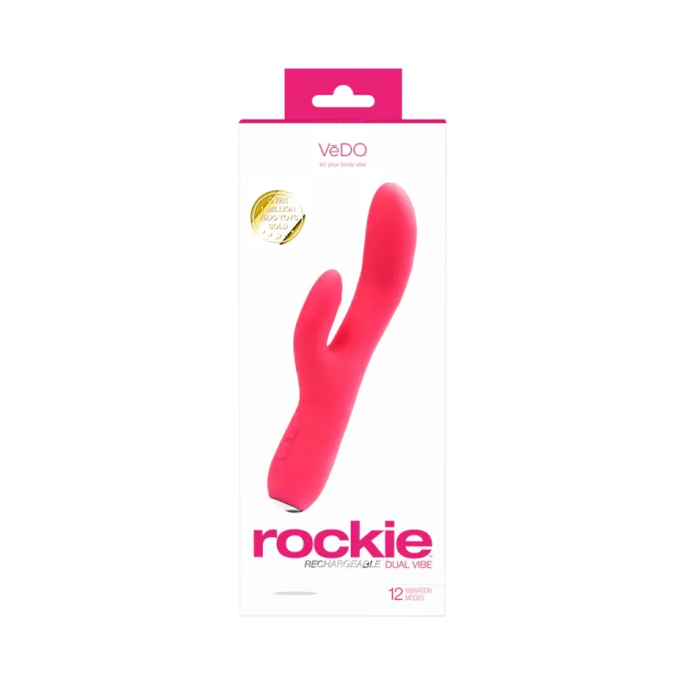 VeDO Rockie Dual Stim Vibe Pink VeDO Rockie Dual Stim Vibe Pink