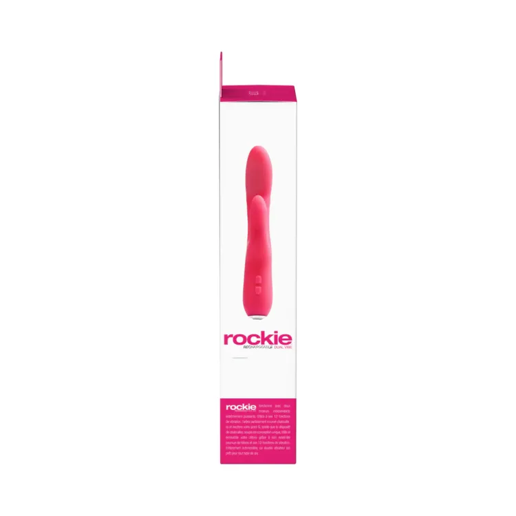 VeDO Rockie Dual Stim Vibe Pink VeDO Rockie Dual Stim Vibe Pink