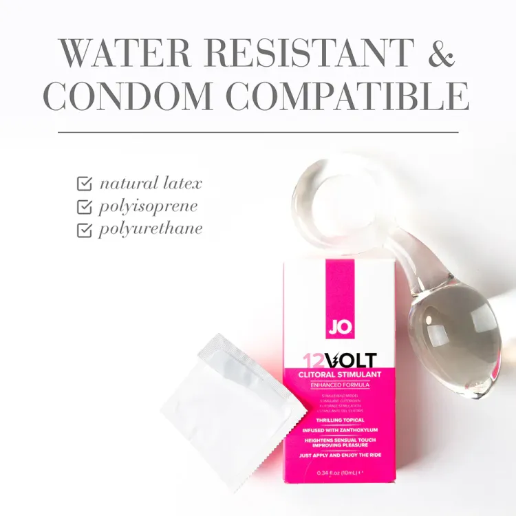 JO 12 Volt Clitoral Stimulant 0.34 oz. (65378) | SlipDix.com
