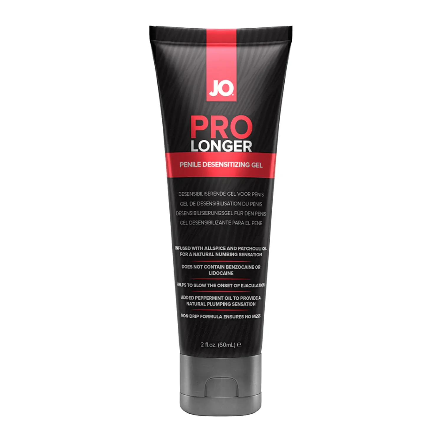 JO Prolonger Desensitizing Gel 2 oz. (65380) | SlipDix.com