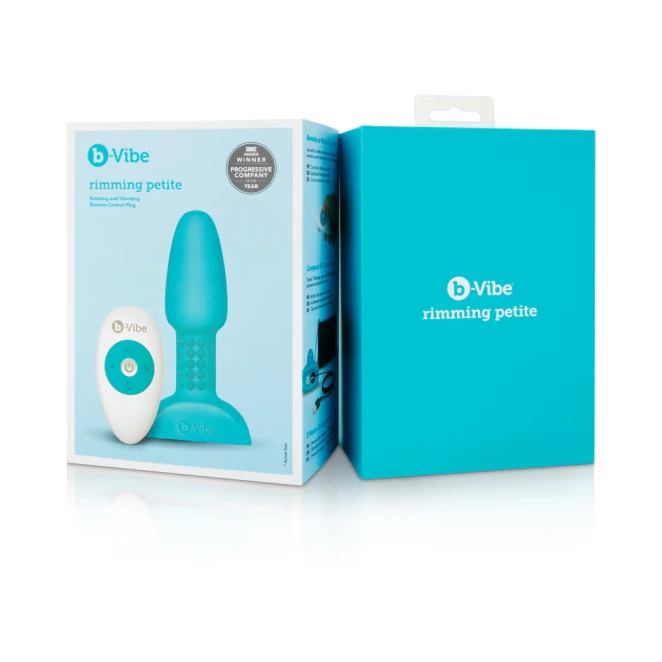 b-Vibe Remote Control Rechargeable Vibrating Rimming Butt Plug