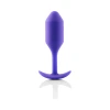 b-Vibe Snug Plug 2 Medium Weighted Silicone Butt Plug 4 Inch