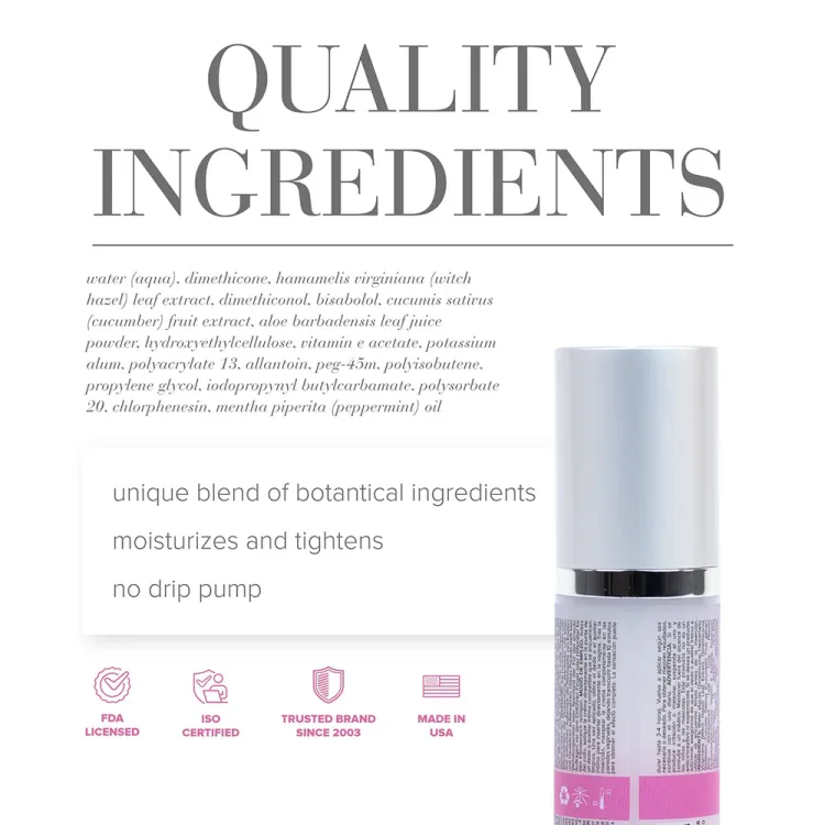 JO Vaginal Tightening Serum 1.7 oz. (66905) by System Jo | Better Female Orgasms | SlipDix.com JO Vaginal Tightening Serum 1.7 oz. (66905) | SlipDix.com