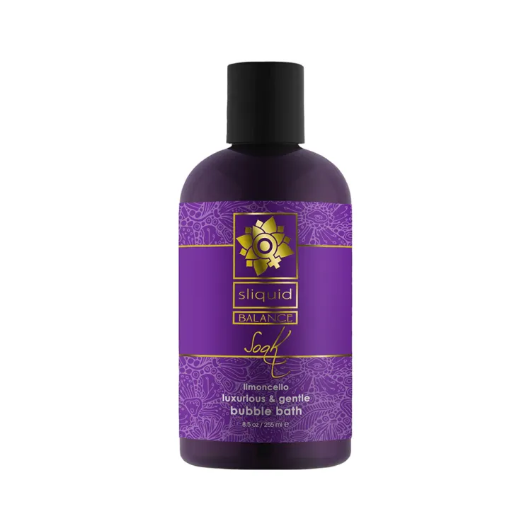 Sliquid Balance Soak Bubble Bath Limoncello 8.5 oz. (67486) by Sliquid | Intimate Care For Her | SlipDix.com Sliquid Balance Soak Bubble Bath Limoncello 8.5 oz. (67486) | SlipDix.com