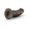 8 in. Posable Dual Density Dildo Brown 8 in. Posable Dual Density Dildo Brown