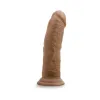 8 in. Posable Dual Density Dildo Tan 8 in. Posable Dual Density Dildo Tan