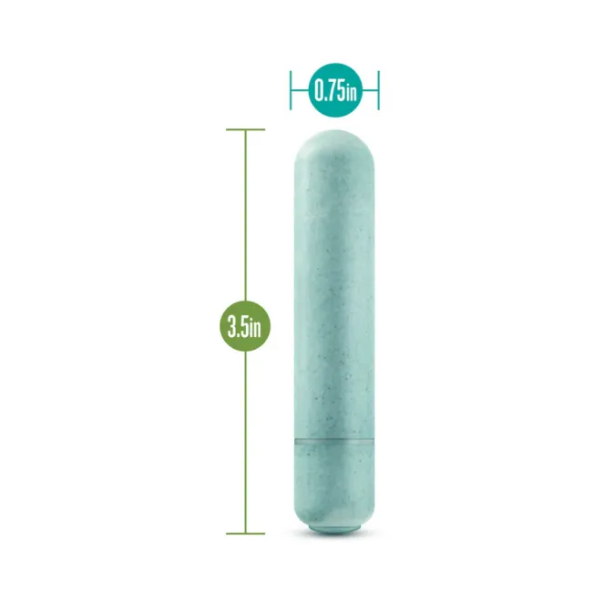 Gaia BioFeel Biodegradable Bullet Vibe in Aqua