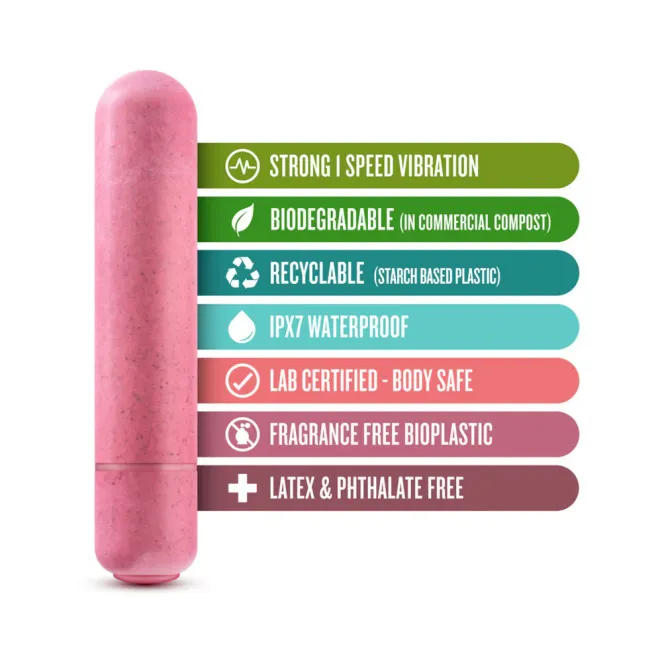 Gaia Eco Bullet Single-Speed Vibrator