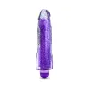 8 in. Color Changing Vibrating Dildo Glitter Purple 8 in. Color Changing Vibrating Dildo Glitter Purple