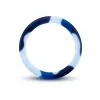 Silicone Cock Ring Blue Camouflage Silicone Cock Ring Blue Camouflage