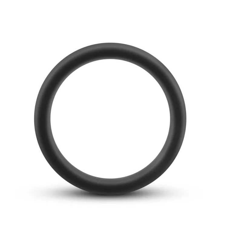 Silicone Cock Ring Black Silicone Cock Ring Black