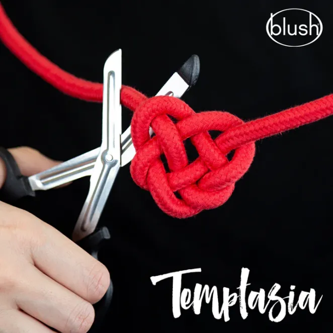 Temptasia Bondage Rope 32 ft. Red