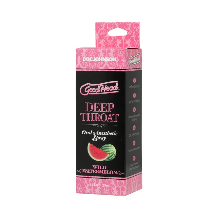 GoodHead Deep Throat Spray Wild Watermelon 2 oz. GoodHead Deep Throat Spray Wild Watermelon 2 oz.