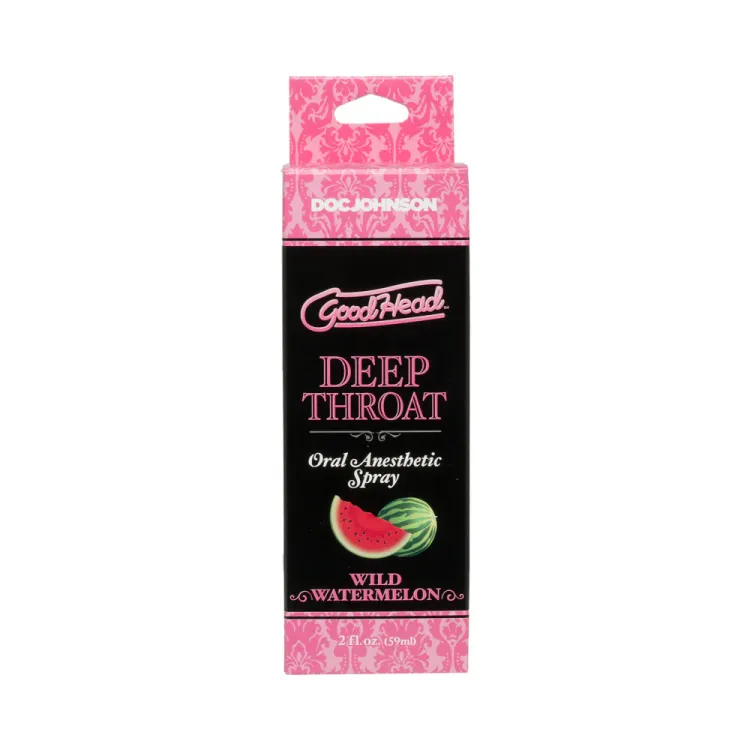 GoodHead Deep Throat Spray Wild Watermelon 2 oz. GoodHead Deep Throat Spray Wild Watermelon 2 oz.