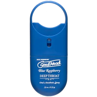 GoodHead Deep Throat Spray To-Go Blue Raspberry .33 oz