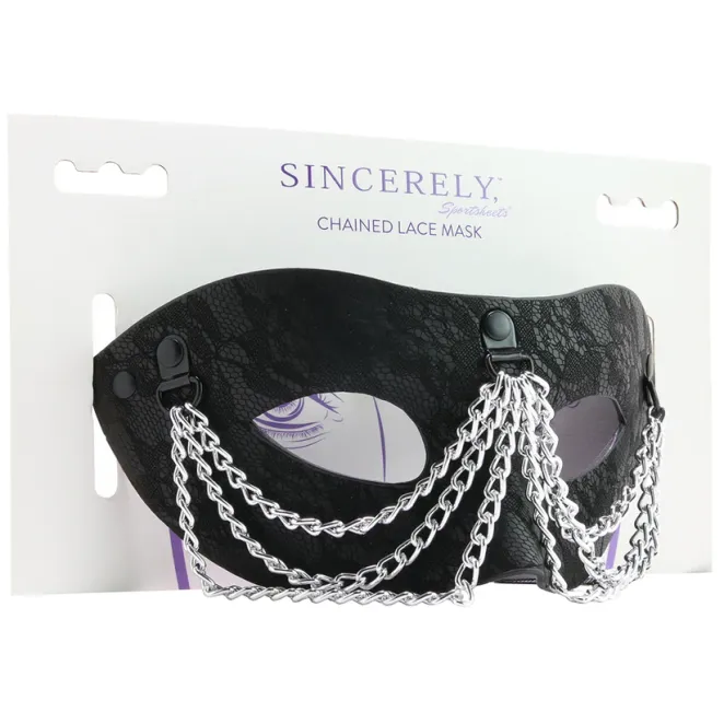 Sincerely, Sportsheets Chained Lace Mask