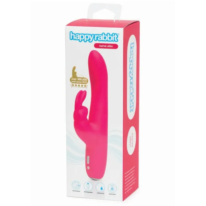 Happy Rabbit Slimline Curve Rechargeable Rabbit Vibrator