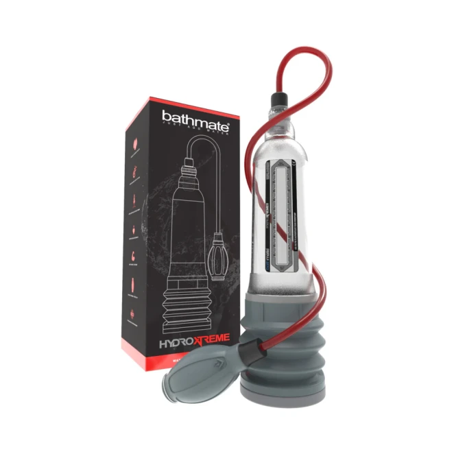 Bathmate HYDROXTREME 9 Penis Pump Clear 7-9 Inches