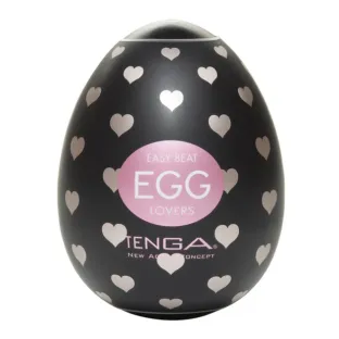 TENGA Egg Lovers Heart Textured Male Masturbator