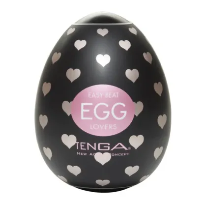 TENGA Egg Lovers Heart Textured Male Masturbator
