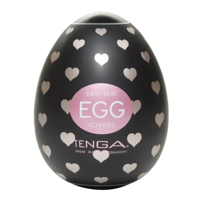 TENGA Egg Lovers Heart Textured Male Masturbator