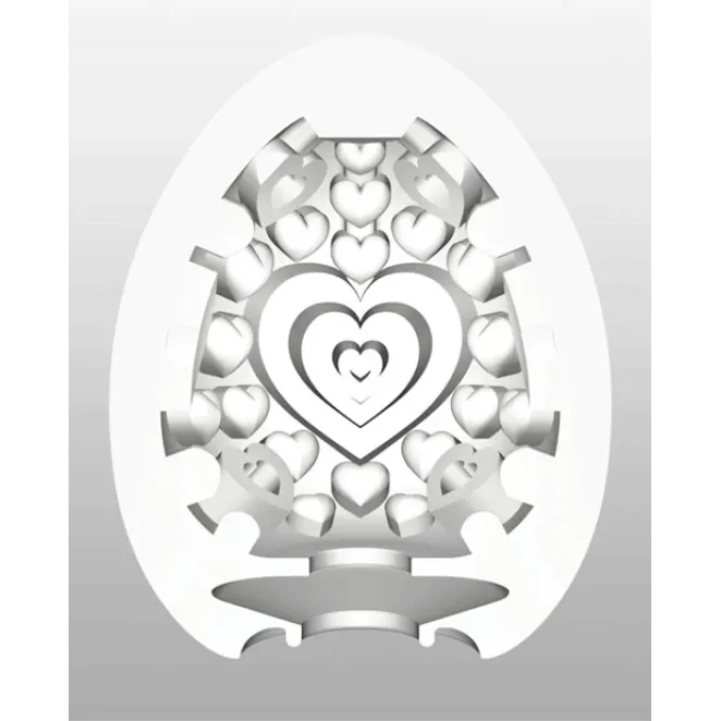 TENGA Egg Lovers Heart Textured Male Masturbator