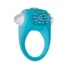 Teal Tickler Single-Speed Vibrating Silicone Cock Ring Teal Tickler Single-Speed Vibrating Silicone Cock Ring