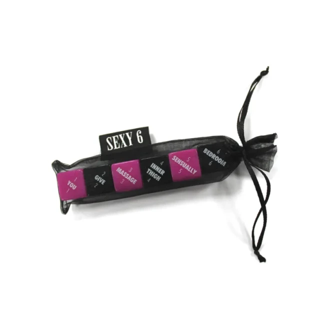 Sexy 6 Foreplay Dice Game