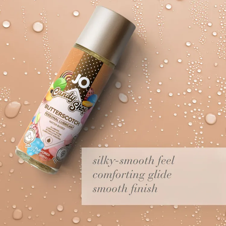 JO H20 Butterscotch Flavored Water-Based Lubricant 2 oz. JO H20 Butterscotch Flavored Water-Based Lubricant 2 oz.
