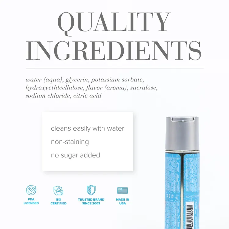 Jo H20 Bubble Gum Flavored Water-Based Lubricant 2 oz.
