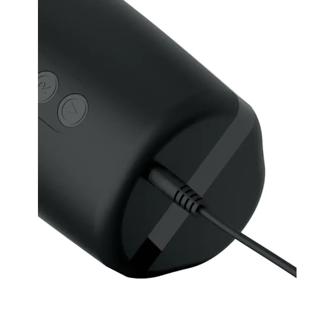 PDX Elite Motobator 2 Thrusting Vibrating Vagina Masturbator Clear