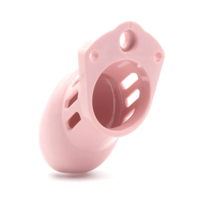 CB-6000S Short Male Pink Chastity Cage Kit