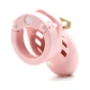 CB-6000S Short Male Pink Chastity Cage Kit