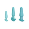 b-Vibe Rechargeable Anal Training and Education Butt Plug Set (5 Piece)