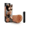 M for Men Julieta Vibrating Vagina Stroker Tan
