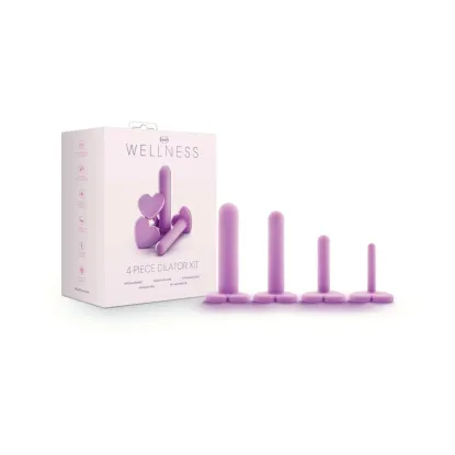 Silicone Heart-Shaped Dilator Set with 4 Sizes