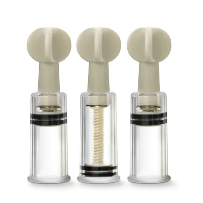 Temptasia Clit & Nipple Twist Suckers 3-Piece Set