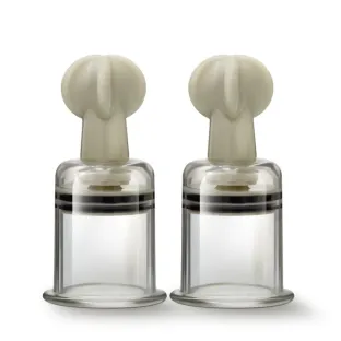 Temptasia Clit & Nipple Twist Suckers 2-Piece Set Large