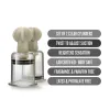 Temptasia Clit & Nipple Twist Suckers 2-Piece Set Large Temptasia Clit & Nipple Twist Suckers 2-Piece Set Large