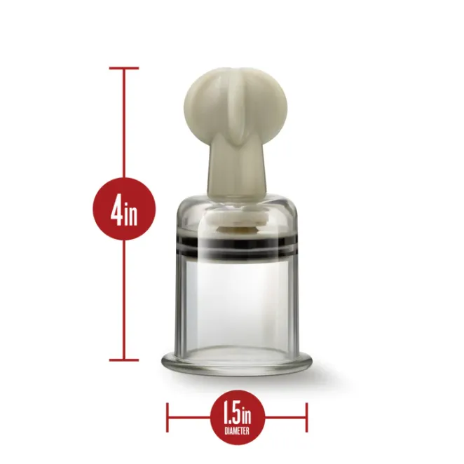 Temptasia Clit & Nipple Twist Suckers 2-Piece Set Large