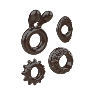 Ring My Bell 4-Piece Cock Ring Set