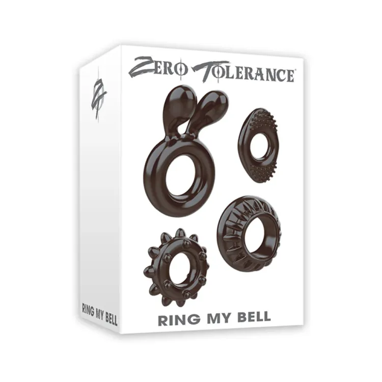 Ring My Bell 4-Piece Cock Ring Set Ring My Bell 4-Piece Cock Ring Set