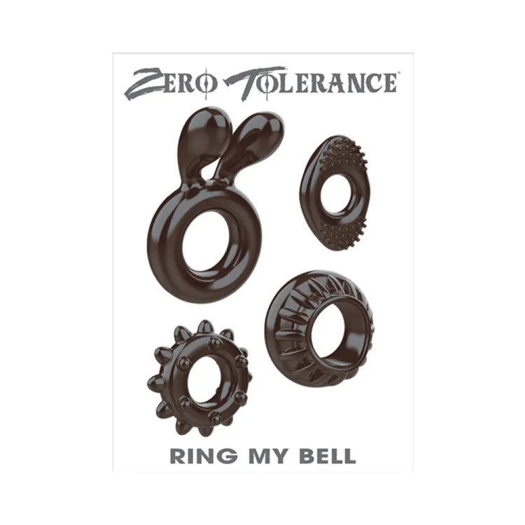 Ring My Bell 4-Piece Cock Ring Set Ring My Bell 4-Piece Cock Ring Set