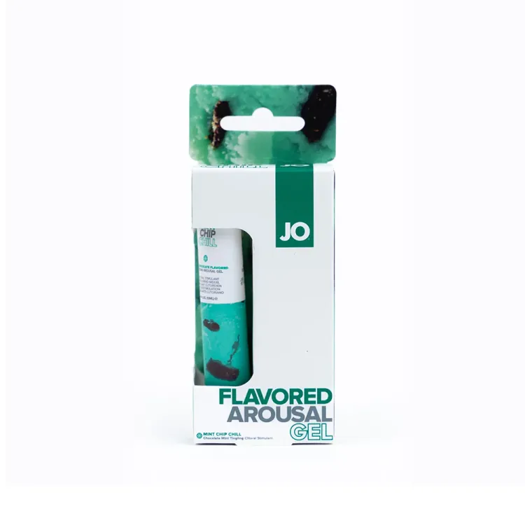 JO Mint Chip Chill Flavored Arousal Gel 0.34 oz. (72287) | SlipDix.com