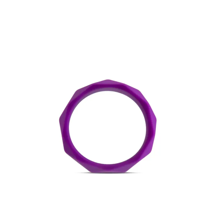 Wellness Geo Silicone Cock Ring Wellness Geo Silicone Cock Ring
