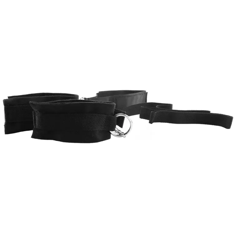 Lux Fetish Collar Cuffs & Leash Set Lux Fetish Collar Cuffs & Leash Set