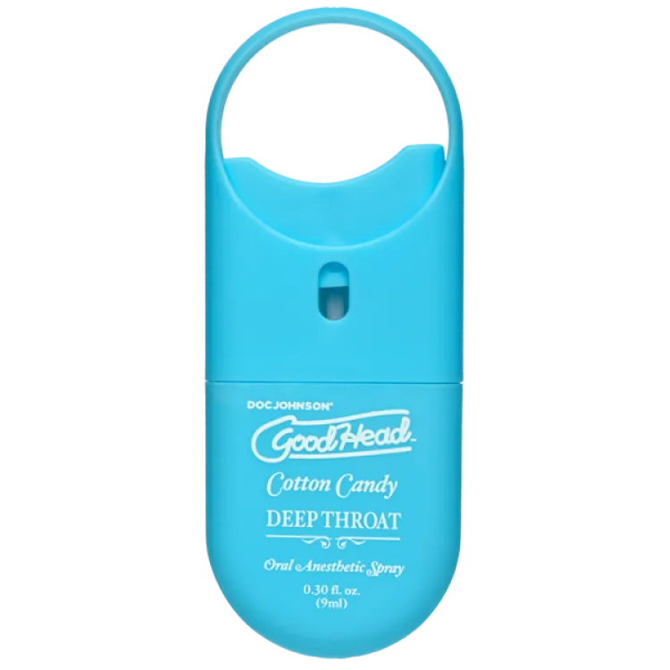 GoodHead - Deep Throat Spray To-Go - Cotton Candy - 0.30 fl. oz. GoodHead - Deep Throat Spray To-Go - Cotton Candy - 0.30 fl. oz.